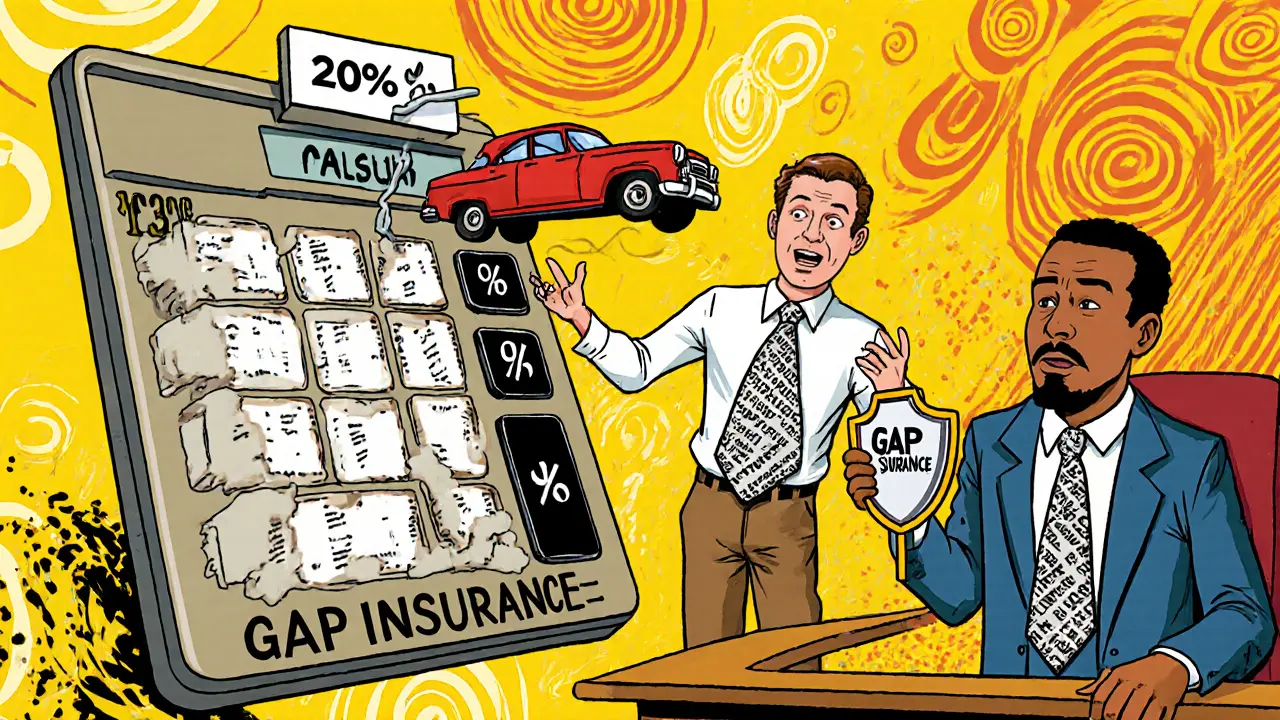 Судебное заседание: калькулятор отнимает износ у машины, а клиент защищается щитом GAP.