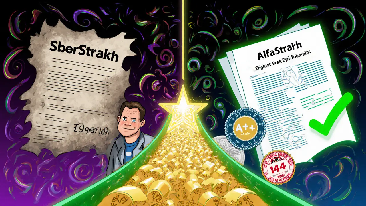 Сравнение дорогой и дешевой страховки с мостом между ними, обозначенным сроком замены.