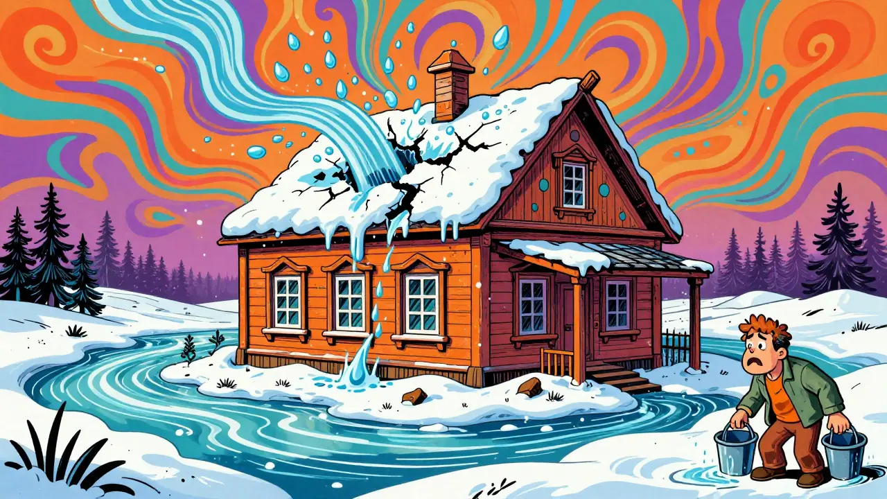 Страхование от протечек крыши и кровли: как защититься от сезонных подтеков в России