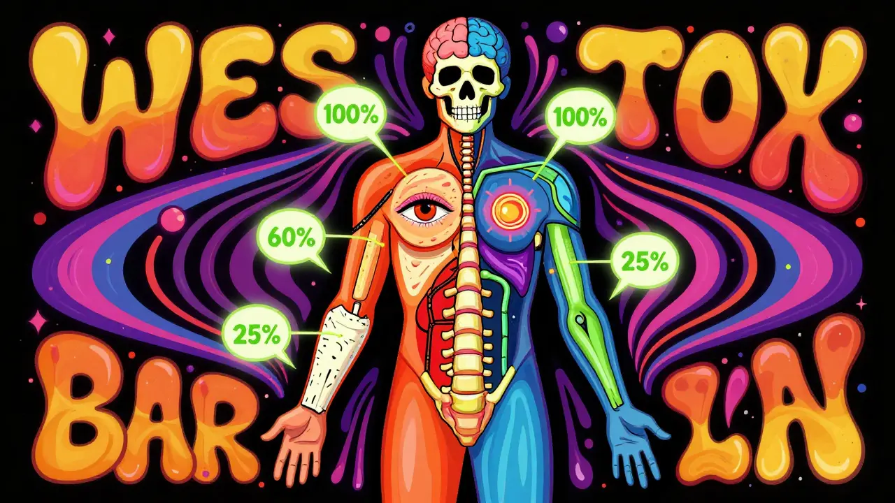 Таблица выплат по страхованию от НС: проценты за травмы