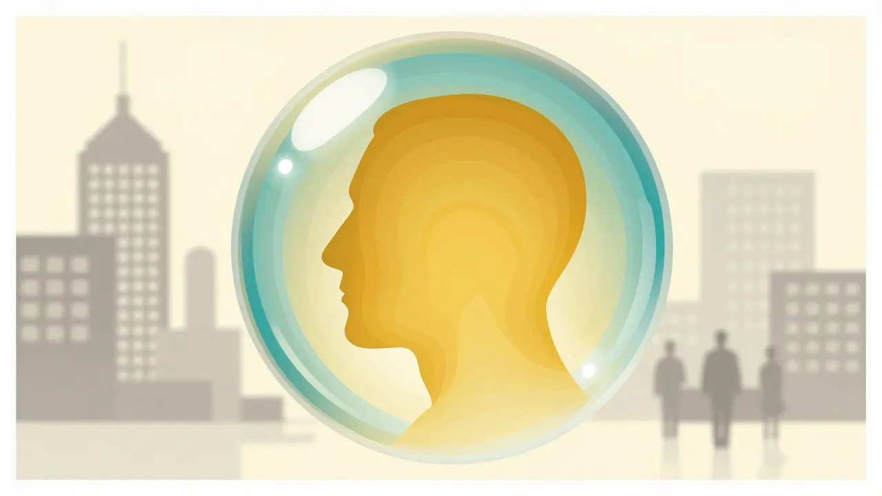 Символ конфиденциальности и психологической защиты сотрудника в компании