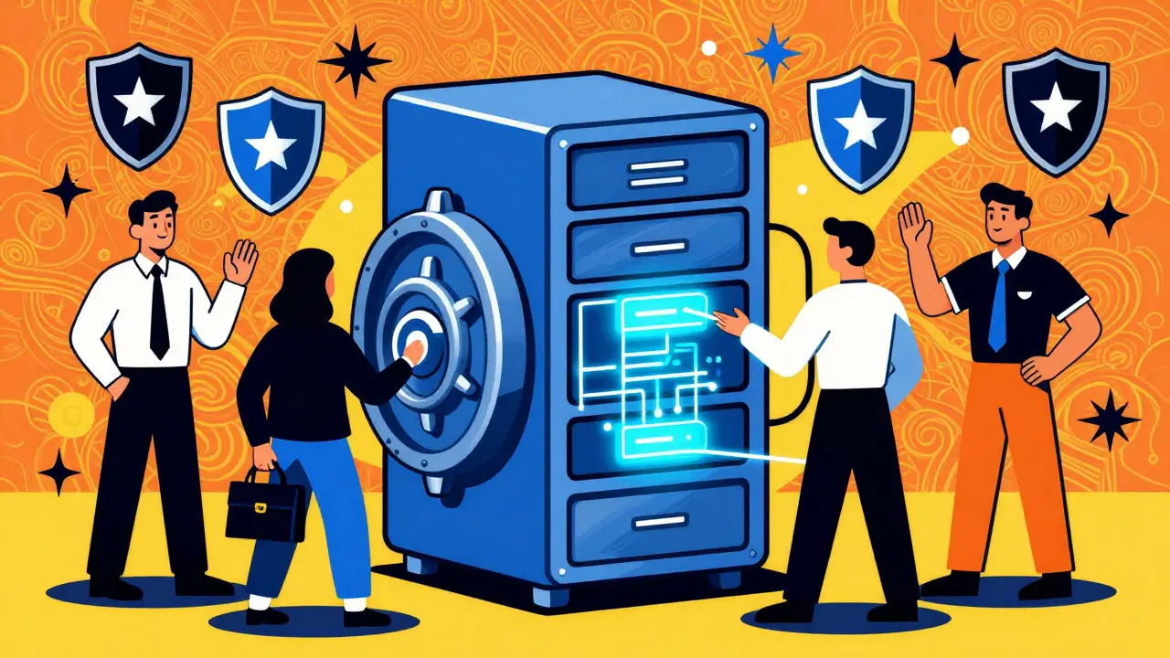 Безопасность данных и регулирование страховых платформ в психоделическом стиле
